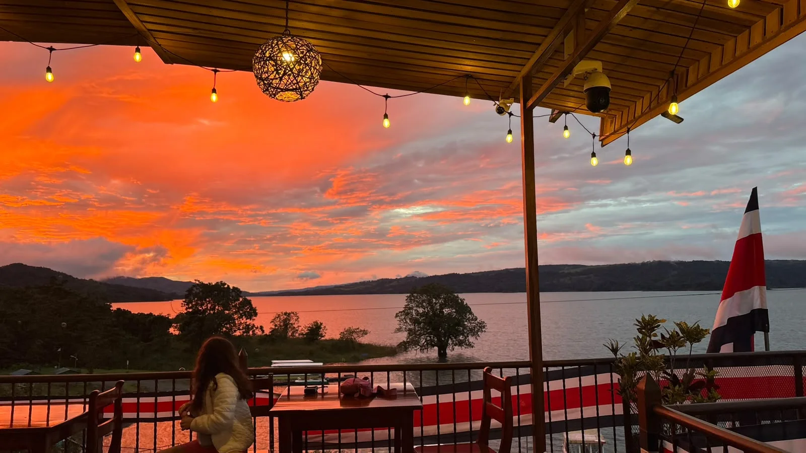 Restaurant Terrace Sunset View